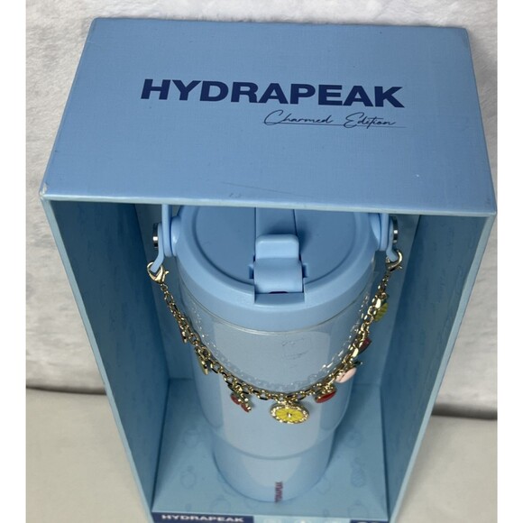 Hydrapeak Nomad 32oz Limited Charmed Edition Water Bottle Blue Charms Fruit NEW - Picture 2 of 6